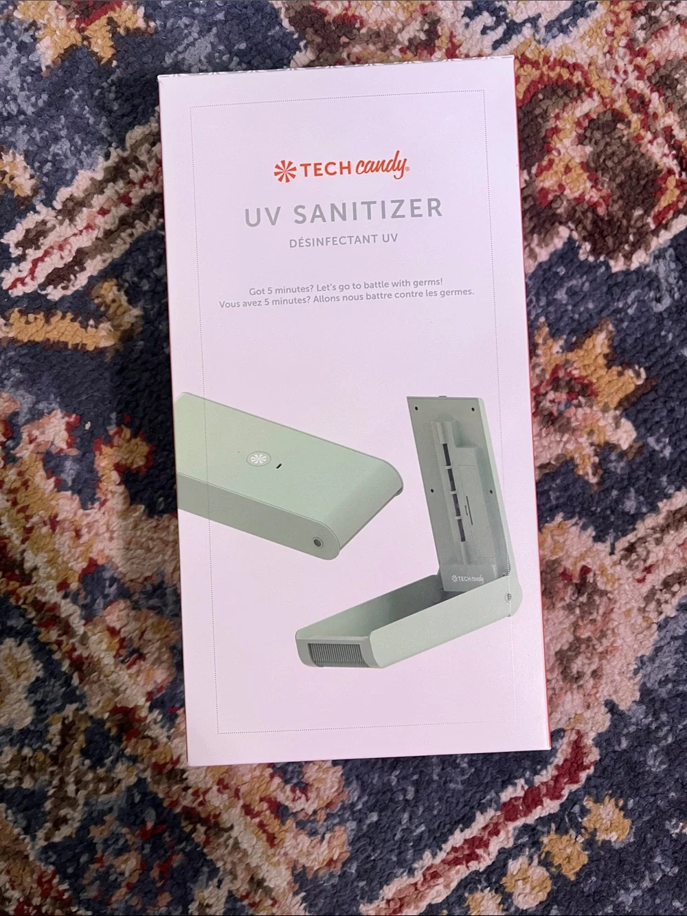 UV Sanitizer in Mint Green - Portable Phone & Accessory Sanitizer